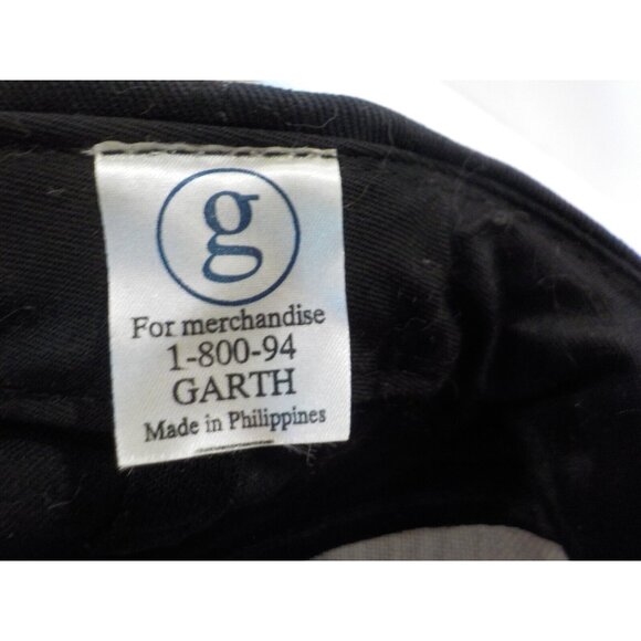 Vintage Garth Brooks World Tour Concert Hat Black Snap Back Country Music - Picture 7 of 7